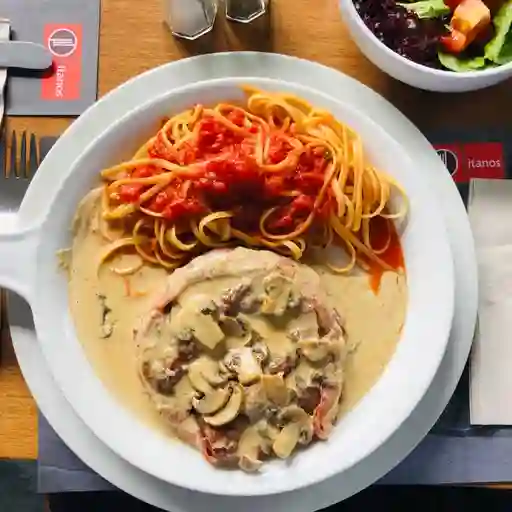 Lomo Pancetta E Funghi
