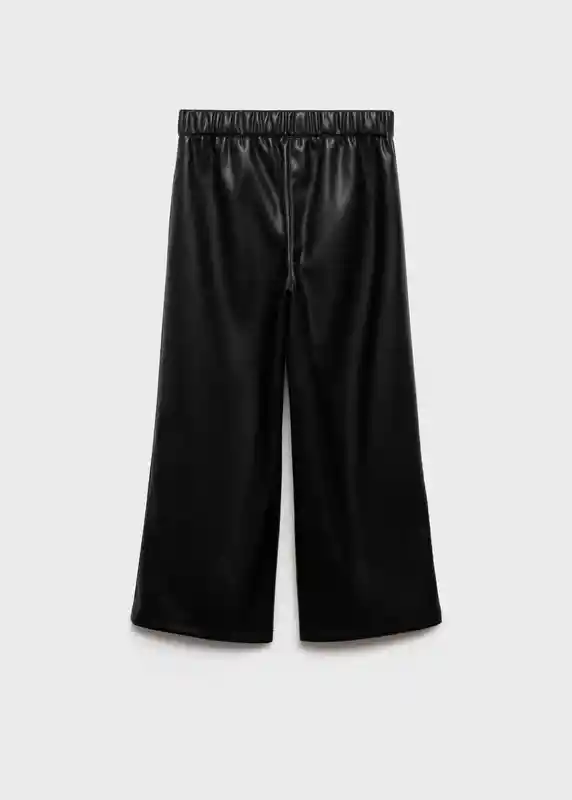 Pantalón Janet Negro Talla 10 Niñas Mango