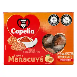 Copelia Panelita Leche Coco Sabor Maracuyá