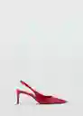 Zapatos Rimi Rojo Talla 41 Mujer Mango