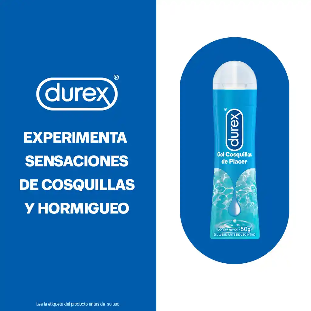 Lubricante Durex Gel Cosquillas 50gr