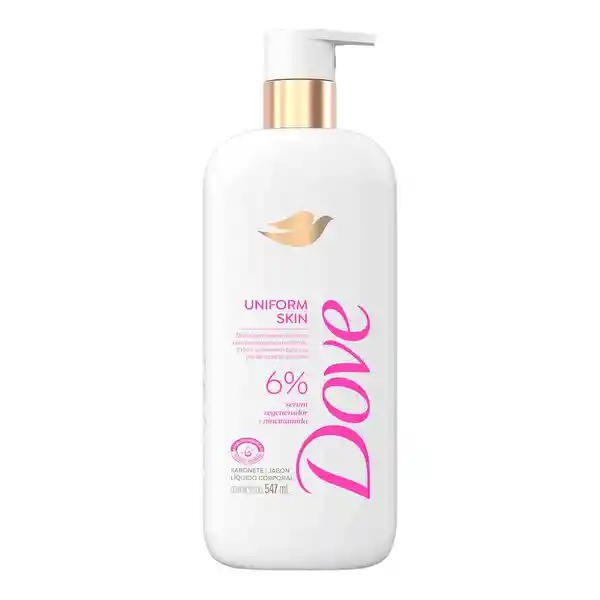Dove Jabón Líquido Corporal Premium Uniform Skin