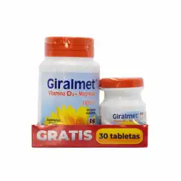 Giralmet Vitamina D3 + Magnesio1000 UI