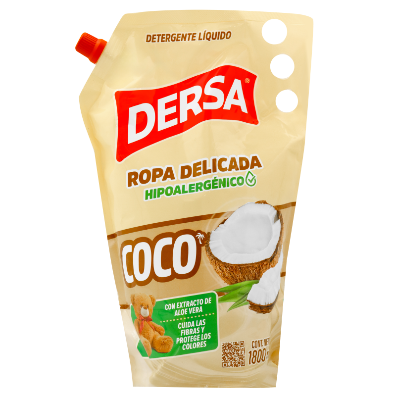 Detergente Liquido Dersa Coco 1800 ml