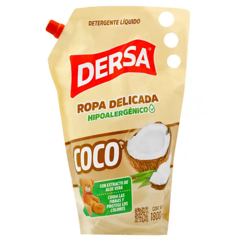 Detergente Liquido Dersa Coco