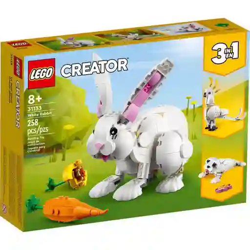 Lego Construcción Conejo Blanco