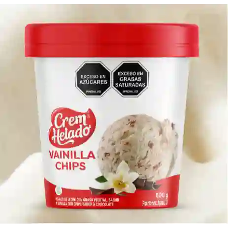 1 Litro de Helado Vainilla Chips