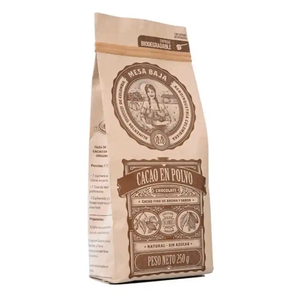 Cacao Mesa Baja Polvo