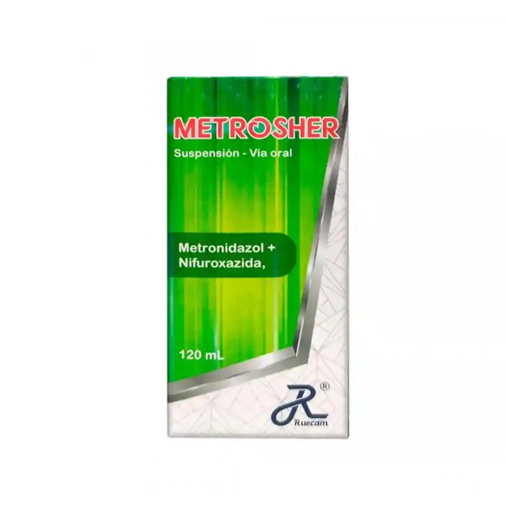 Metrosher Metronidazol/nifuroxazida 5/4 Gr