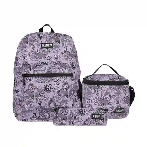 Xtreme Set Morral Pink/Violeta