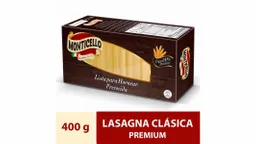 Monticello Pasta Lasagna No. 510 Clásica