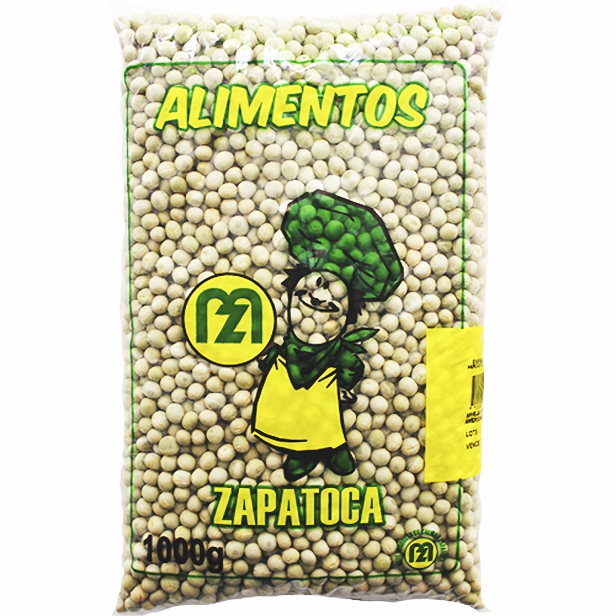 Arveja Zapatoca Verde Seca Americano 1000 g