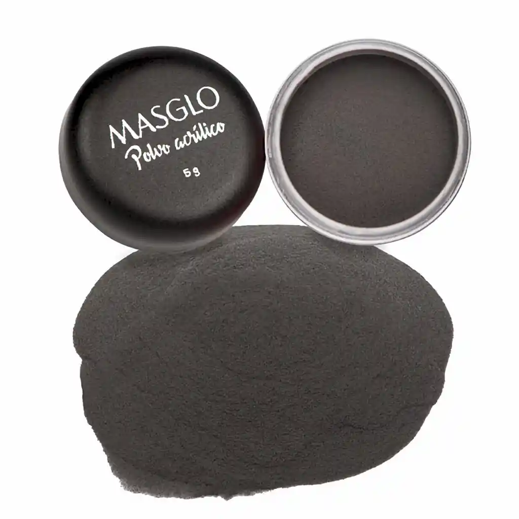 Masglo Polvo Acrílico Negro 5 g