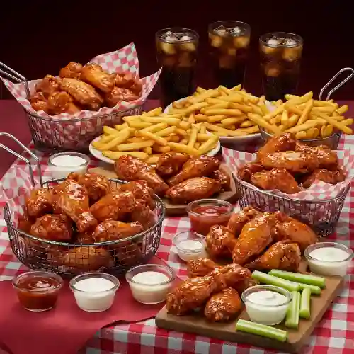 60 Combo Super Fiesta de Alitas
