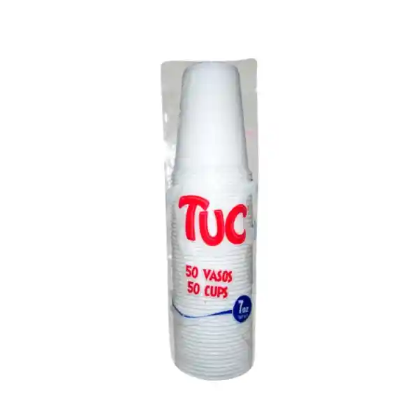 Tuc Vaso Blanco 7 Oz