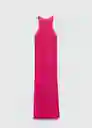 Vestido Maverick Fucsia Talla S Mujer Mango