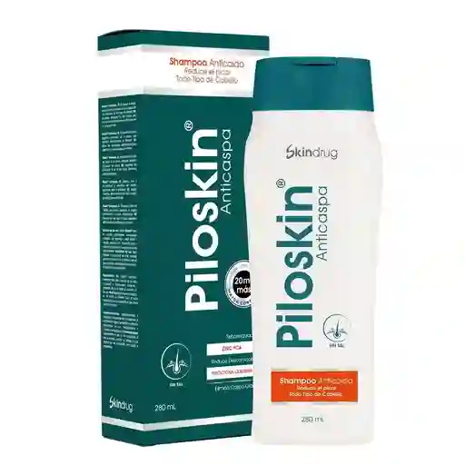 Piloskin Shampoo Anticaspa y Anticaída