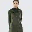 Rains Chaqueta Impermeable Para Mujer Curve Verde S