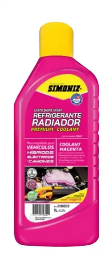 Refrigerante Hibridos y Electricos Simoniz 208859