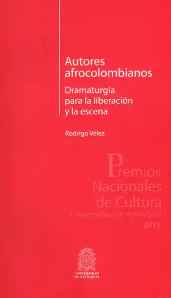 Autores Afrocolombianos. - Rodrigo Vélez