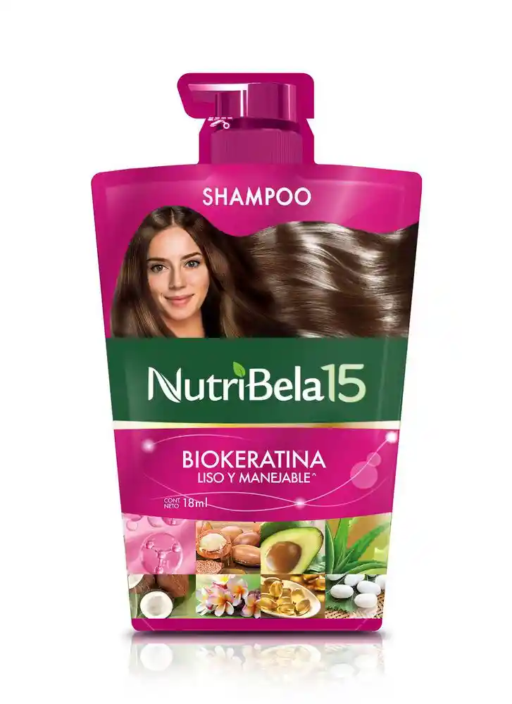 Shampoo Nutribela Biokeratina (15 Ml)