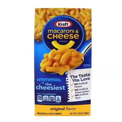 Kraft Pastas Macaroni & Cheese Sabor Original