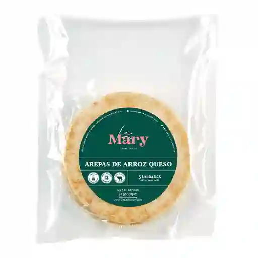 Arepa Lamary de Arroz y Queso