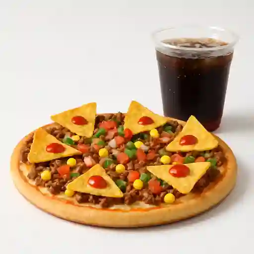 Pizza Mexicana + Bebida 250 ml