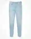 Jean Long High-Rise Stretch Mujer Azul Talla 00 American Eagle