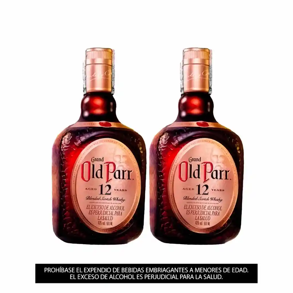 Old Parr  Pack X212 Anos 500 Ml