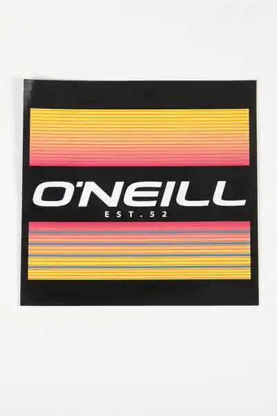 ONeill Sticker Cuadrado Flair Negro Talla Única