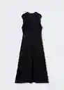 Vestido Letizia Negro Talla XS Mujer Mango