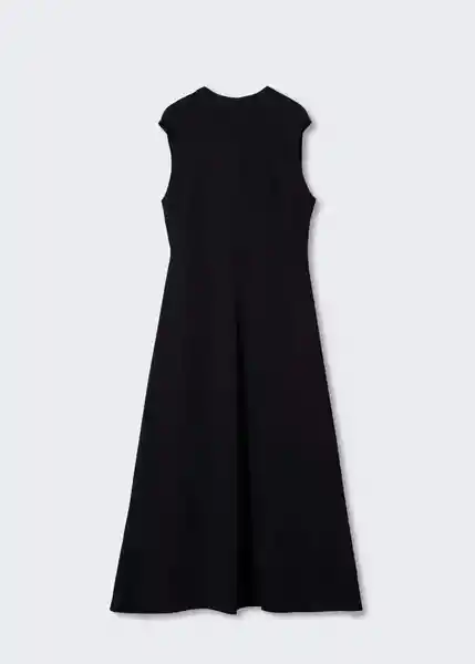 Vestido Letizia Negro Talla XS Mujer Mango