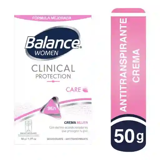 Blance Desodorante crema clinical care mujer x50g
