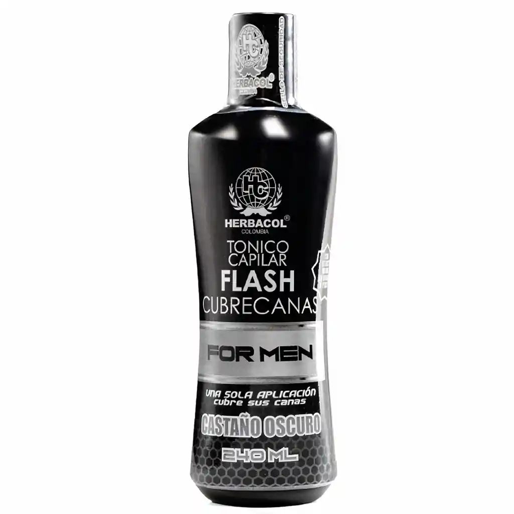 HERBACOL Tónico Capilar For Men Castaño Oscuro 240 Ml