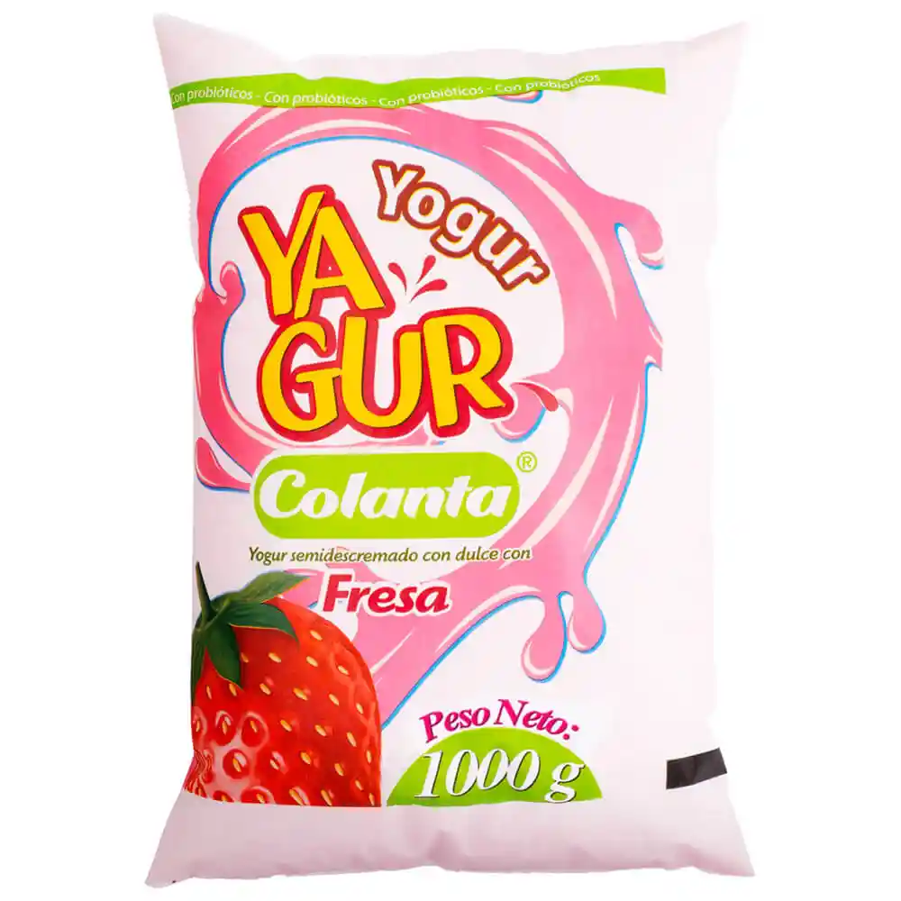Yagur Yogur Sabor a Fresa