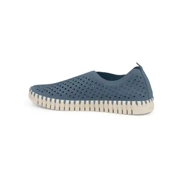 Ilse Jacobsen Tenis Planos Tulip Azul Talla 35.5