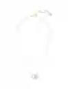 Swarovski Stone Collar Double Silk/Cry/Ros