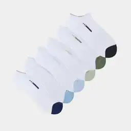 Medias Deportivas Tobilleras Masculino Cizeta X6 Punto Blanco