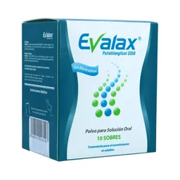 Evalax Polvo para Suspensión Oral Polietilenglicol 3350 