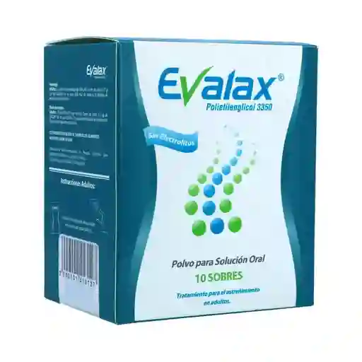 Evalax Polvo para Suspensión Oral Polietilenglicol 3350 