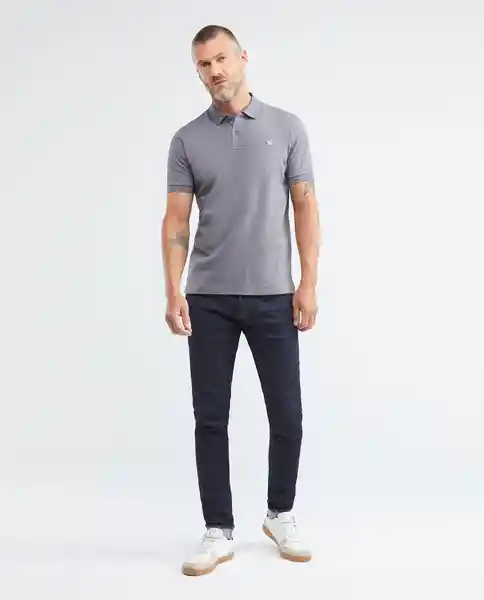 Camiseta Polo Gris Ahumado Oscuro T. XXL 1111132042345 Chevignon