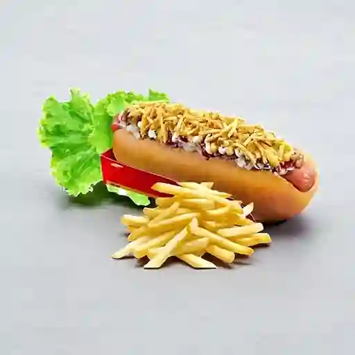 Combo Perro Carne Desmechada y Papa