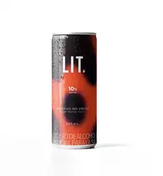 Coctel Lit Hard Seltzer Rojo (355 Ml)