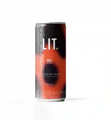 Coctel Lit Hard Seltzer Rojo (355 Ml)