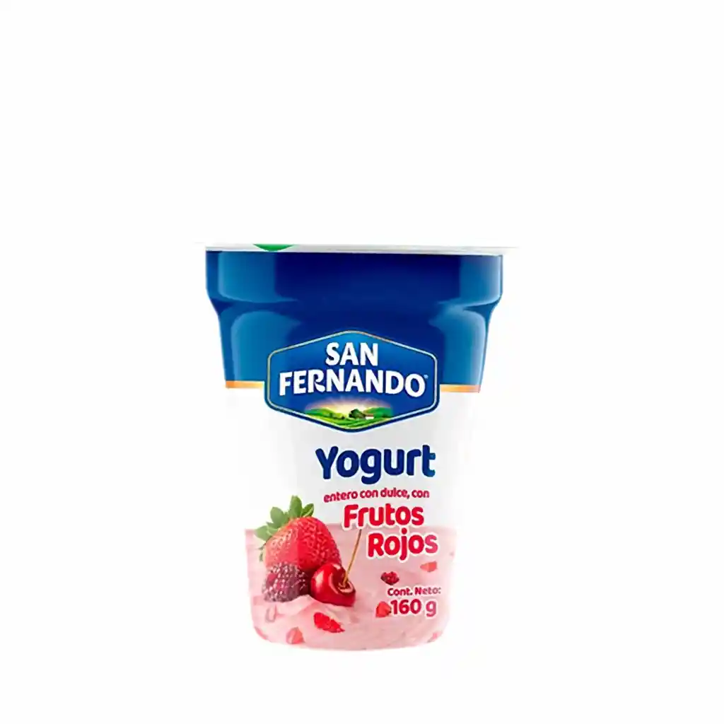 San Fernando Yogurt Frutos Rojos