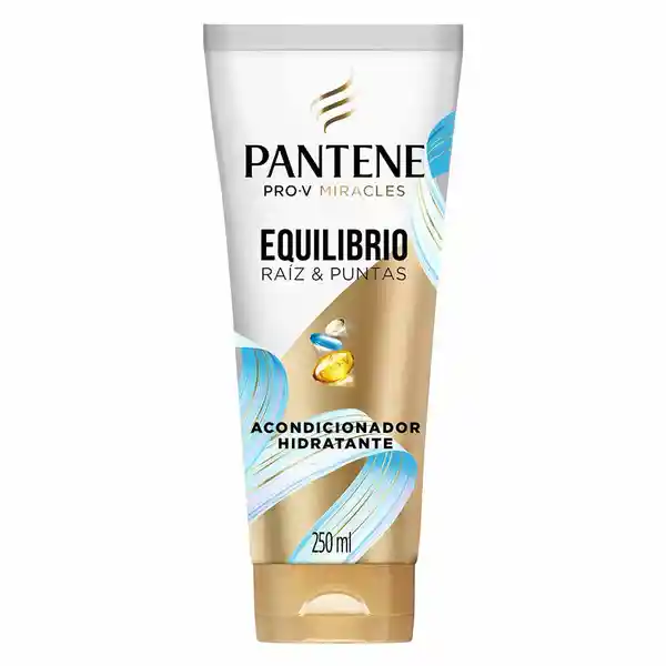 Acondicionador Pantene Pro-V Miracles Equilibrio Raiz y Puntas Hidratante Rinse 250 ml