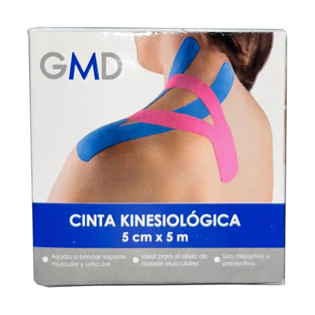 Cinta Kinesiologica Continua 5 Cm X 5m Color Beige