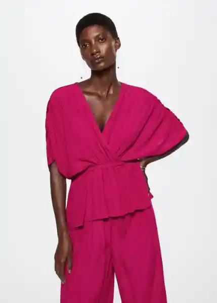 Mono Cafe-W Fucsia Talla M Mujer Mango