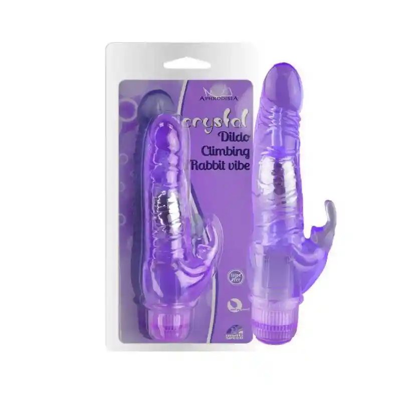 Rabbit Crystal Vibrador Clítoris y Punto G